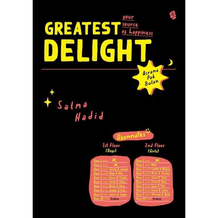 

FLASH SALE!!! NOVEL GREATEST DELIGHT - SALMA HADID TERMURAH