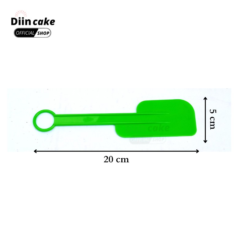 Spatula Kue Pembersih Sisa Adonan / Bumbu