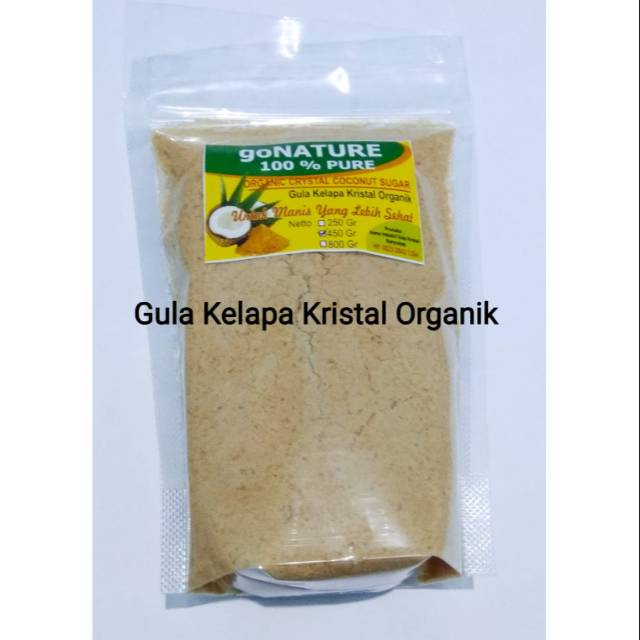 

Gula Kelapa Kristal Organik / Organic Crystal Coconut Sugar