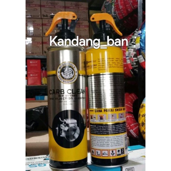 Carbu Cleaner Mega cool ukuran 500 ml untuk semua Motor