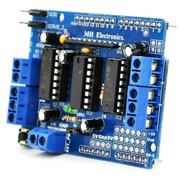Modul L293D Arduino Motor Driver Shield Expansion Board