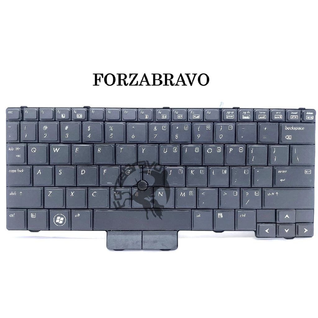 HP Laptop Keyboard Elitebook 2540P 2540 POINTER BLACK US
