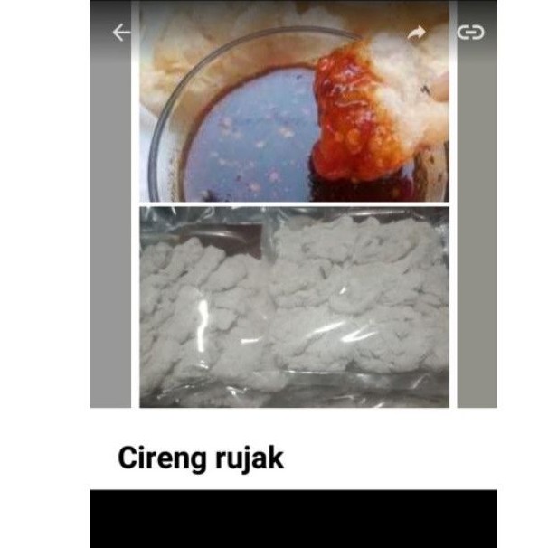 

cireng rujak frozen