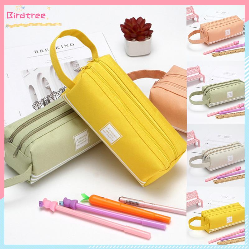

[COD]Kotak Pensil Motif KartunUnik Murid / Kotak Pulpen / Double-layer Kapasitas Besar Portabel Tas Alat Tulis Ritsleting Anak- BS