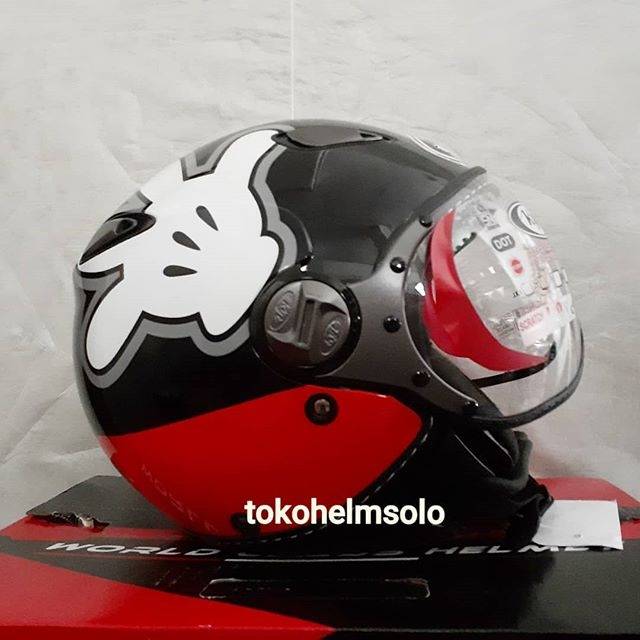 Helm KYT Elsico Seri Mickey Hand