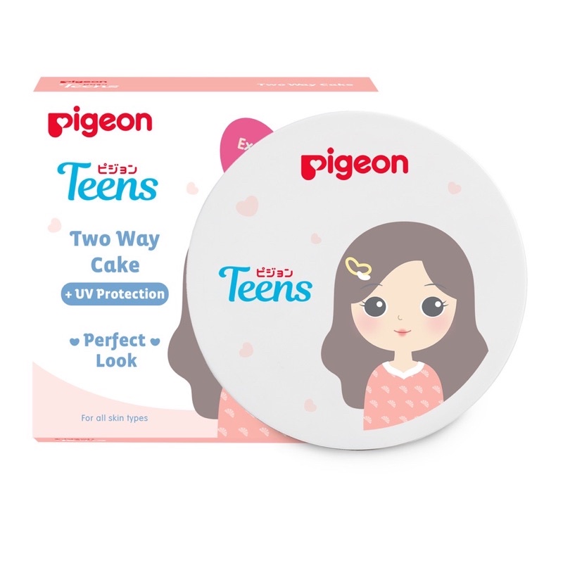 [ KACA ] PIGEON Two Way Cake Perfect Look 14gr