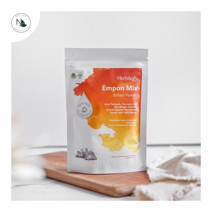 

Herbilogy Empon Mix Extract Powder 100g (BERKUALITAS)