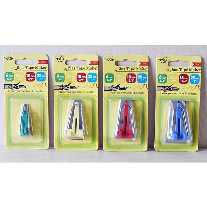 

Ready Stock Bias Tape Maker Set / Alat Pembuat Bisban Isi 4 Pcs Cy-Btm-S4 Termurah