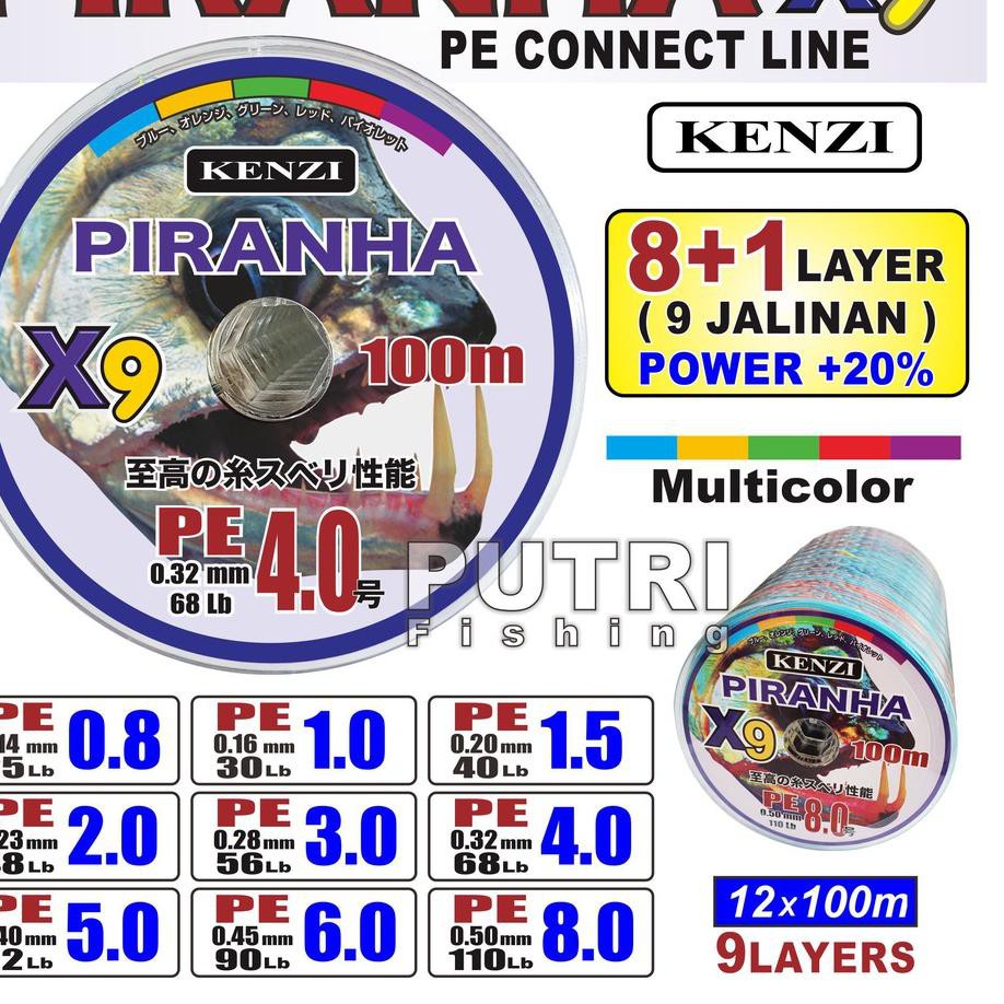➧ PE KENZI PIRANHA X9 ➤