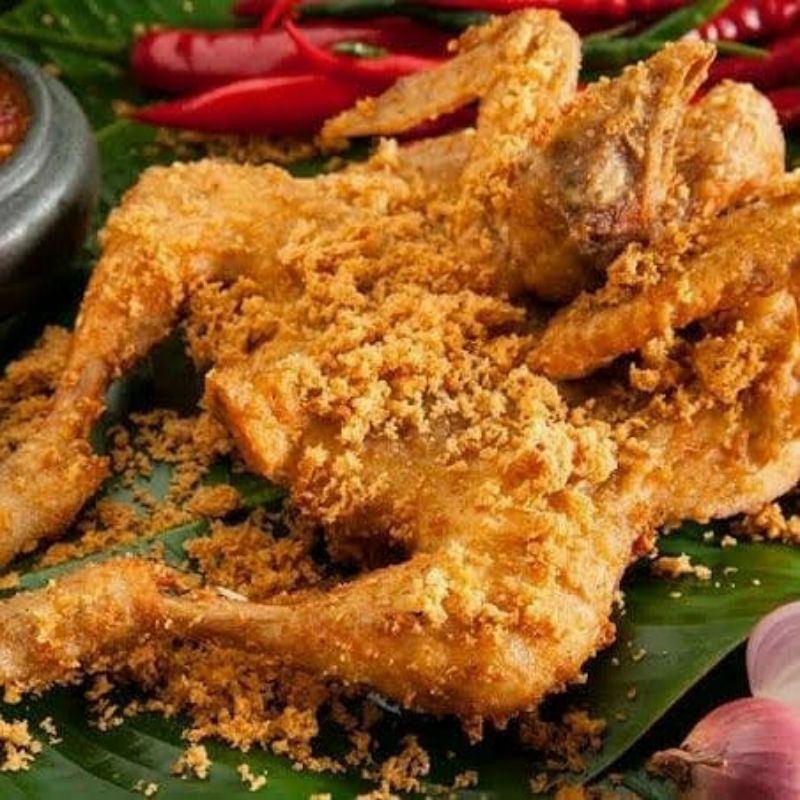 

ayam goreng crispy utuh 1 ekor halal seperti KFC