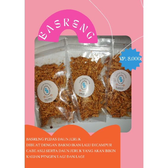 

basreng pedas daun jeruk