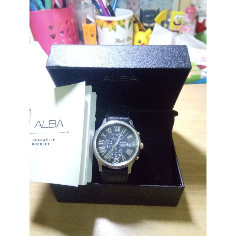 Jam Tangan Alba Chrono Original preloved/bekas