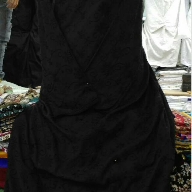 Gamis Haji Dan Umroh Hitam (Ks) Wanita