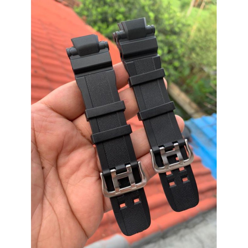 Strap Tali Jam Tangan Skmei 1040 hitam Ruber berkualitas