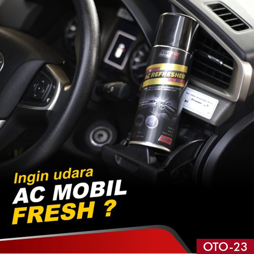 Pembersih Evaporator kisi mobil ventilasi udara penyegar ac refresher aroma lemon citrus zerone quick