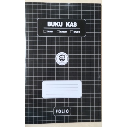 Jual Buku Kas Kolom Debet Kredit Saldo Uk Folio Merk Glory