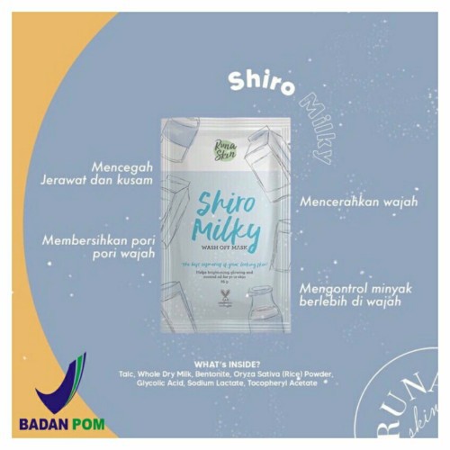 Skinhouseid Masker Wajah Organik Runaskin Premium Original Ampuh Merawat Dan Eksfoliasi Kulit