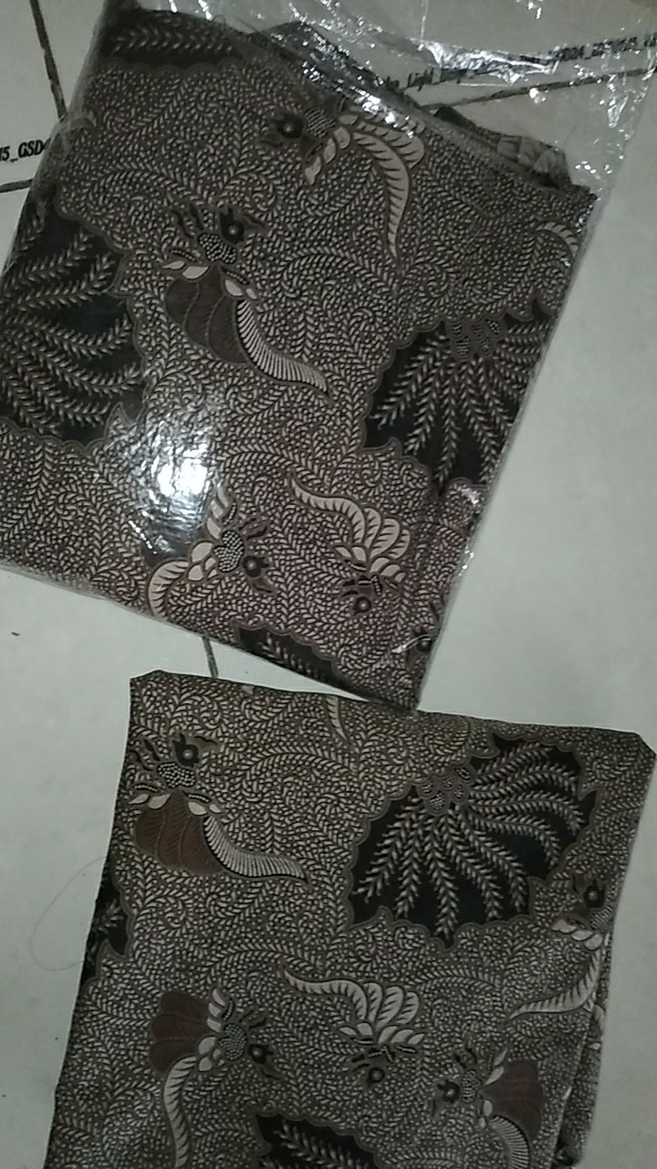 Bswart Batik Hrb026 Kenongo Hem Pendek Padi Pekalongan M L Xl Batik Pria Murah Modern Grosir Eceran