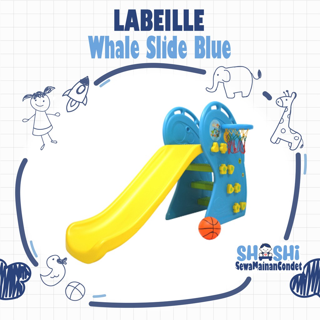 Sewa  Labeille Whale Slide Blue