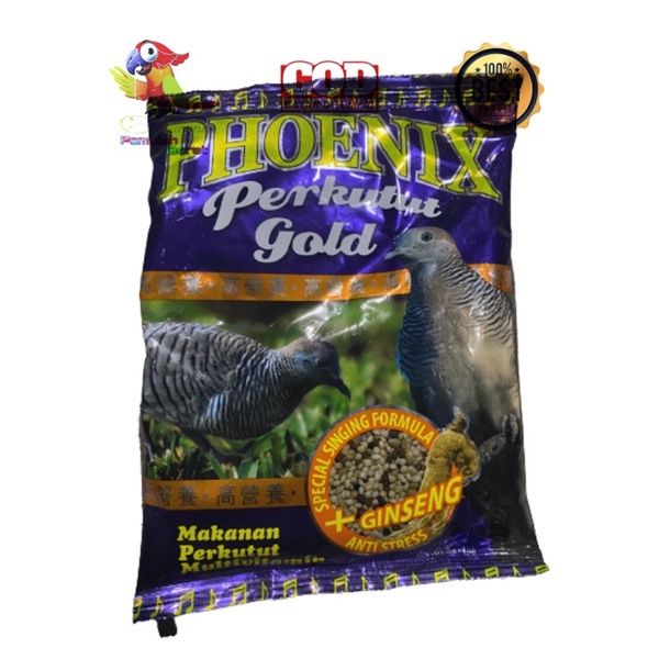 PAKAN BURUNG PHOENIX PERKUTUT PAKAN PERKUTUT MAKANAN BURUNG PERKUTUT MILET PERKUTUT RAMUAN PERKUTUT