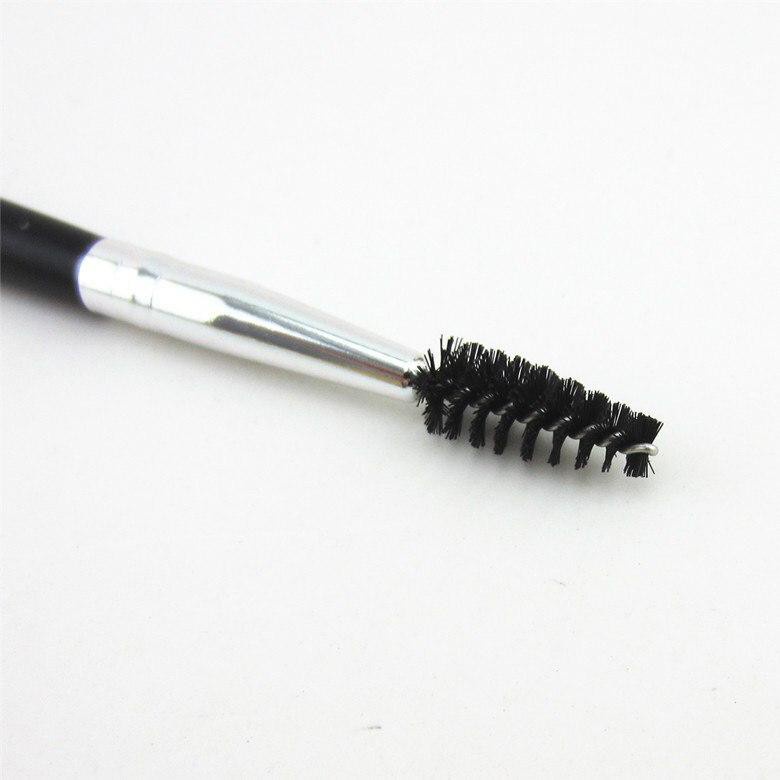 Kuas Bulu Mata Alis Makeup Brush 2In1 Eyebrow Brush Eyelash Spoolie Sikat Sisir Maskara Wand Serbaguna