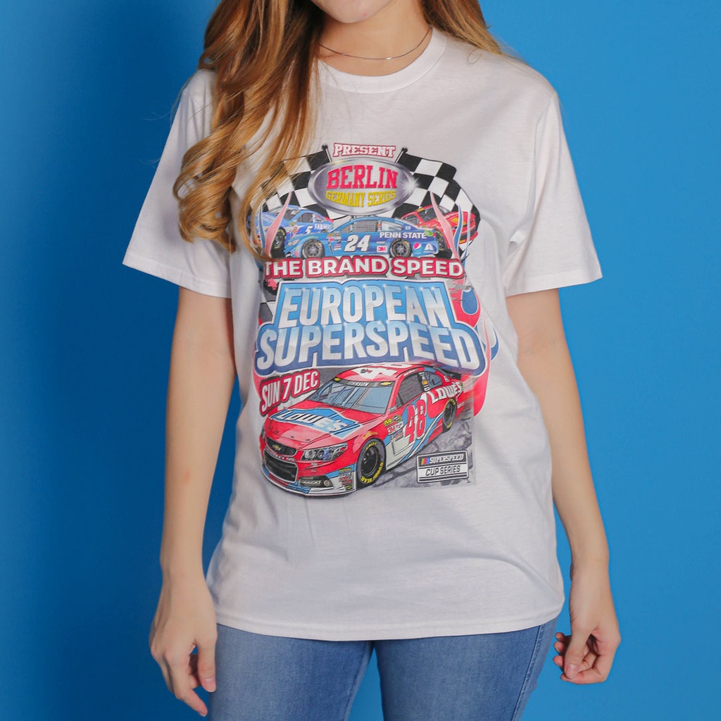 Kaos Distro Superspeed New States Apparel Premium Pria Dan Wanita