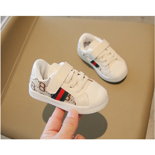 Sepatu anak dan bayi SNEAKER import premium motif ala 8 guccI