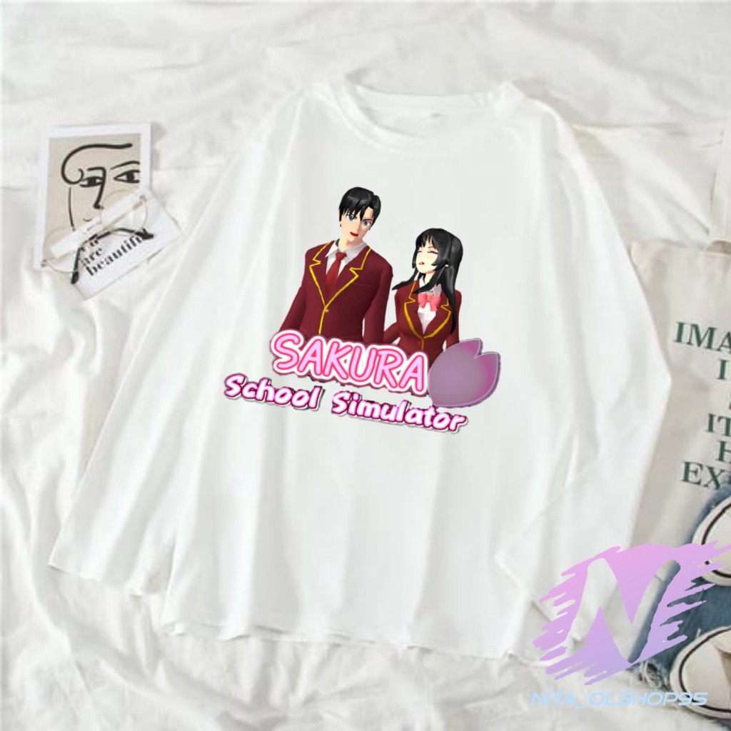 sakura school simulator kaos anak sakura school simulator baju kaos anak sakura tarbaru