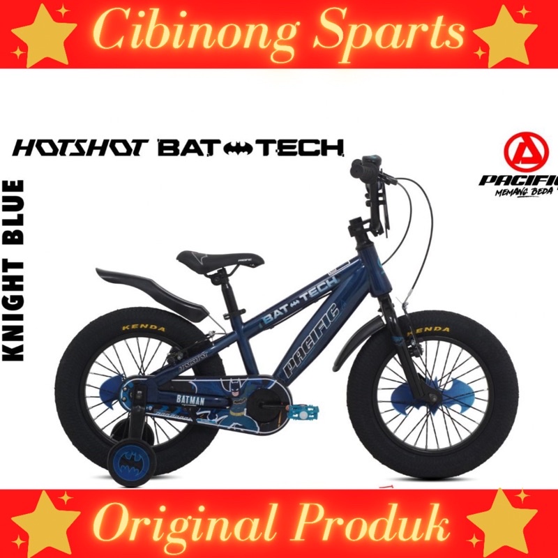 [EKA JAAYA SEPEDA] Sepeda 16 BMX Pacific 3.0 Kenda New Karakter Batman