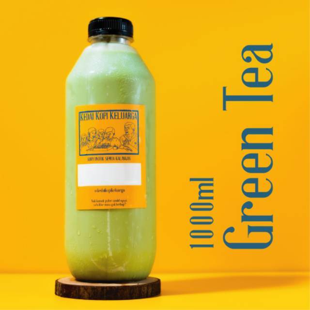 

Greentea Latte (1 Liter)
