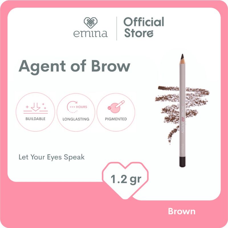 Emina Agent Of Brow (Pensil Alis)