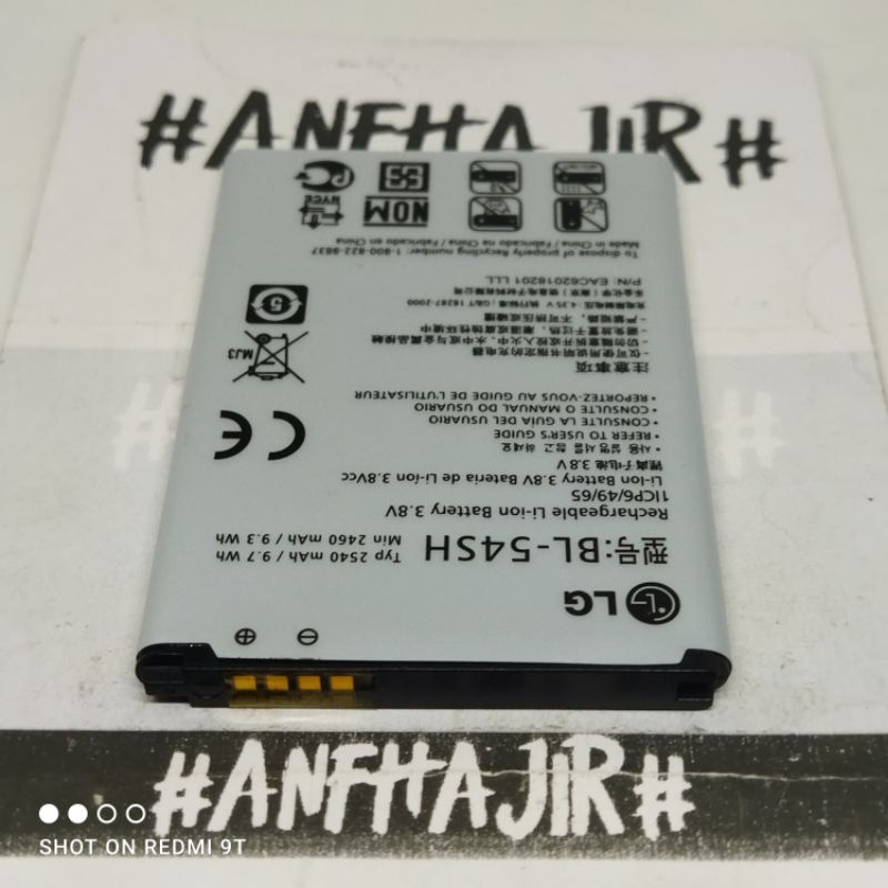 BATRE BATREI BATERAI BATTERY LG MAGNA BL-54SH BL54SH BL 54 SH BL54 SH BL 54SH LG G3 G 3 BEAT D724 L8