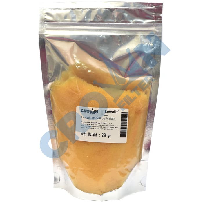 BISA COD Jual Resin Anion Lewatit MonoPlus M 500 - Eceran 250 gram