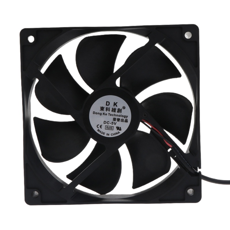 Bt 120x120x25mm Kipas Angin 5V Untuk DC Brushless Cooling Fan USB 2Pin Komputer PC Untuk Case C