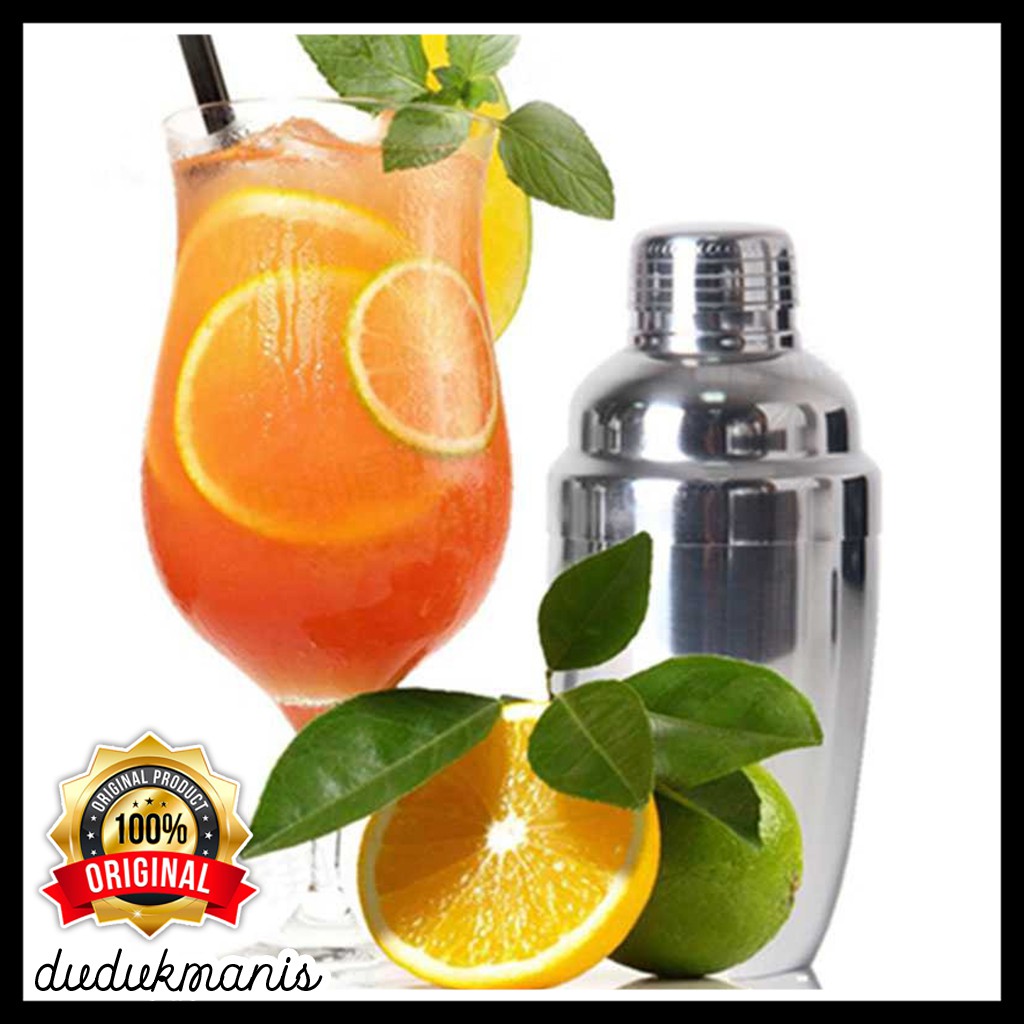 Cocktail Shaker Japanese Stainless Steel 250ml Botol Shaker PER-374