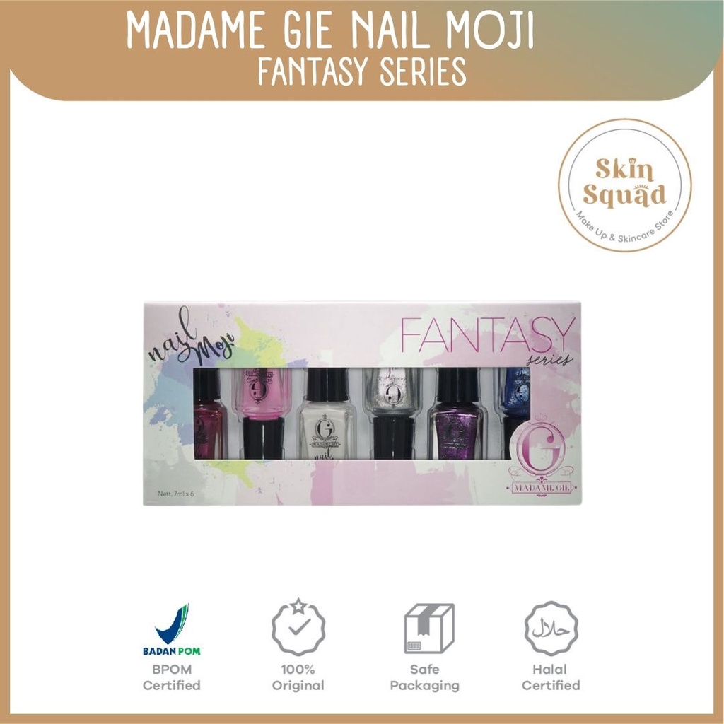 Madame Gie N-Moji Fantasy Series / Nail Moji / Nail Polish / Cat Kuku