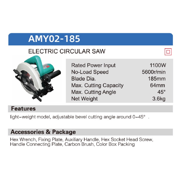 AMY02-185 - DCA Circular Saw