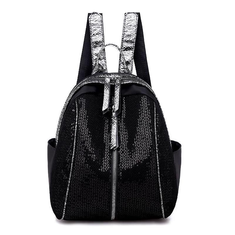 BQ 2346 RISCE TAS RANSEL IMPORT WANITA CEWEK PEREMPUAN JAKARTA BATAM SEQUIN 28 26 16