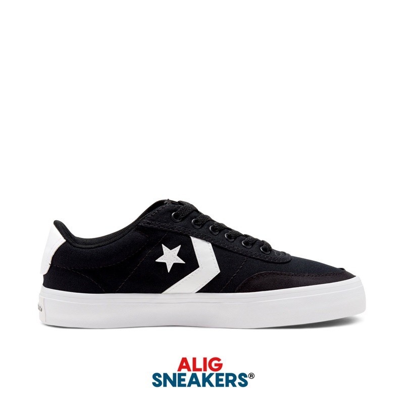 CONVERSE COURTLANDT OX BLACK WHITE ORIGINAL