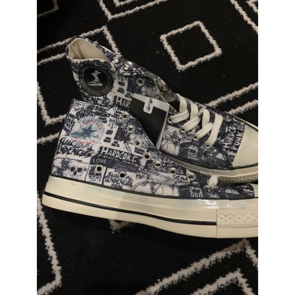 converse 70s X suicidal tendencies high black white