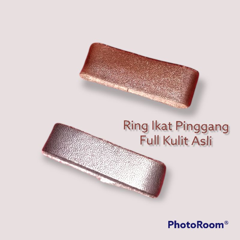 Ring / Cincin Ikat Pinggang Kulit Asli