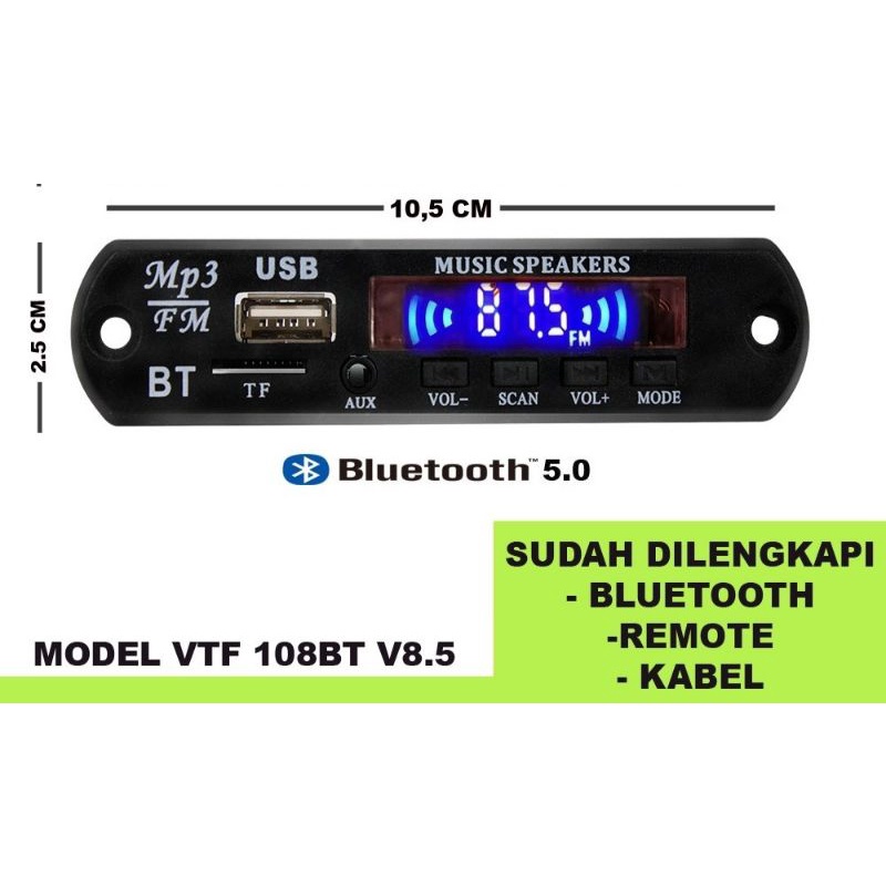 Modul mp3 Bluetooth Vire VTF-108BT