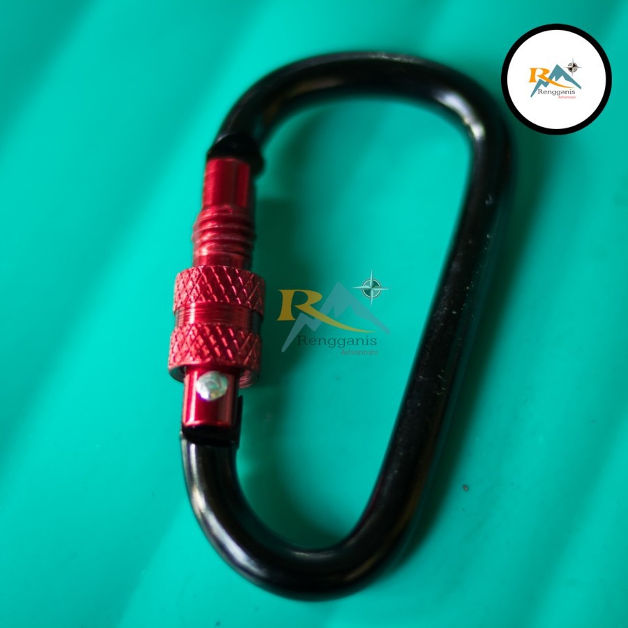 Carabiner Ulir 765 Dhaulagiri Gantungan Outdoor Aksesoris Multifungsi