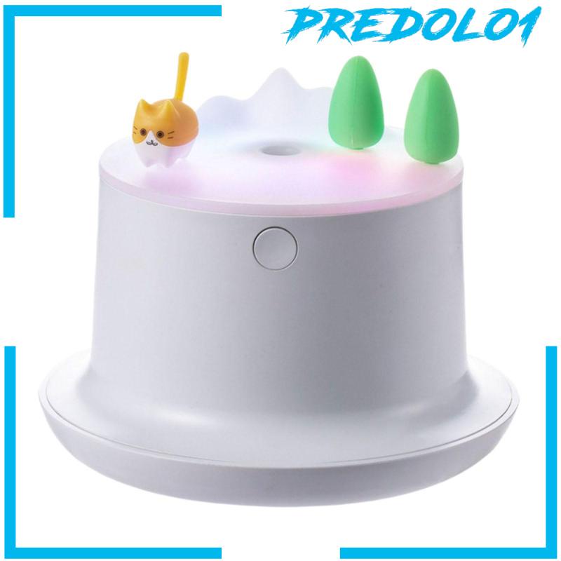 (Predolo1) Air Humidifier / Diffuser Aroma Terapi Dengan Lampu Malam Untuk Rumah