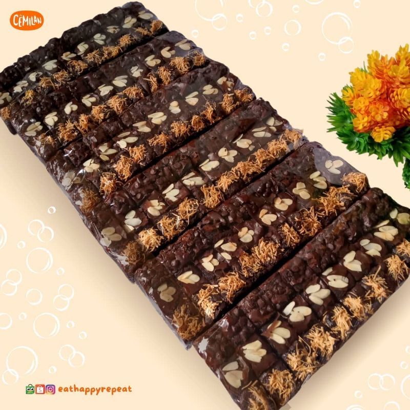 

FUDGY BROWNIES PALM SUGAR GLUTEN FREE