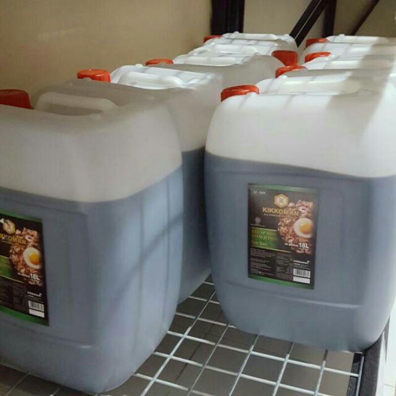 Kikkoman Shoyu 18 L Halal | All Purpose Seasoning | Kecap Asin Jepang