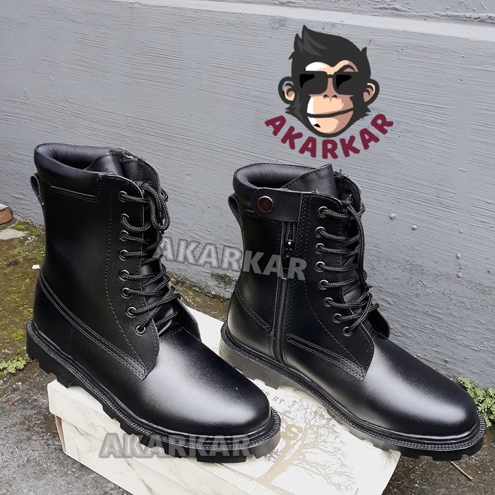 Sepatu PDL TNI POLRI Variasi Resleting