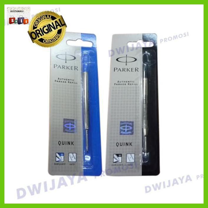 

Silutala- Isi Ulang / Refill Tinta Ballpoint Parker - Hitam -Ori.