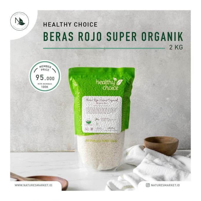 

HEALTHY CHOICE BERAS ROJOLELE SUPER ORGANIC 2KG