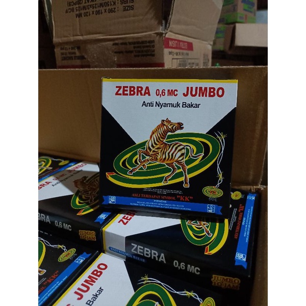 Obat Nyamuk Bakar merk ZEBRA Ukuran Jumbo